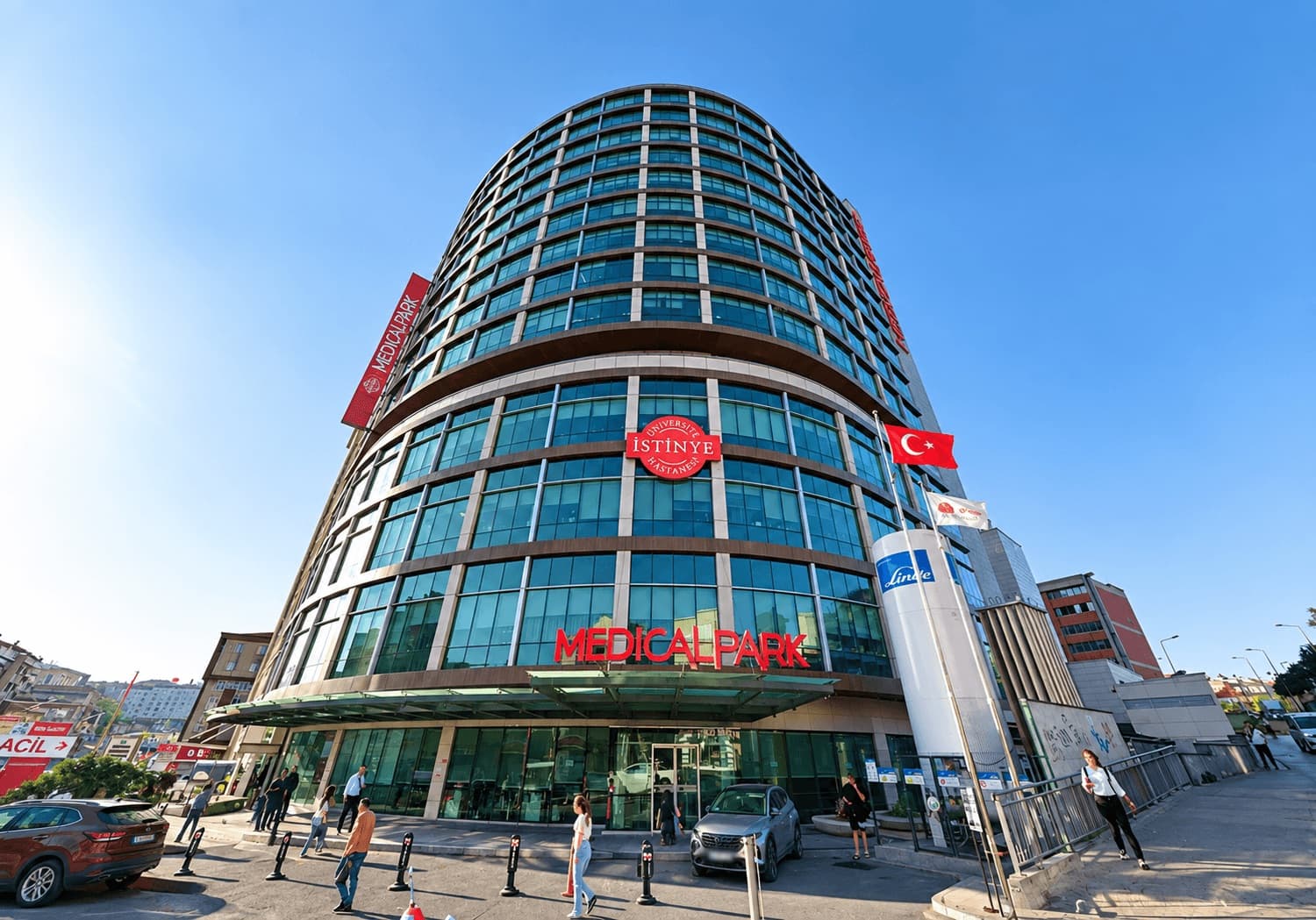 Gaziosmanpaşa Medical Park cephe uygulaması